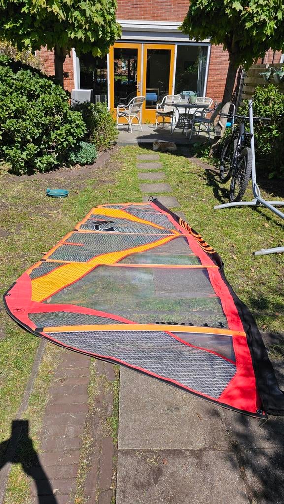 Windsurfzeil kinderen 4.3 m² - Ideaal voor beginners, Watersport en Boten, Windsurfen, Ophalen, Zeil, Minder dan 5 m²