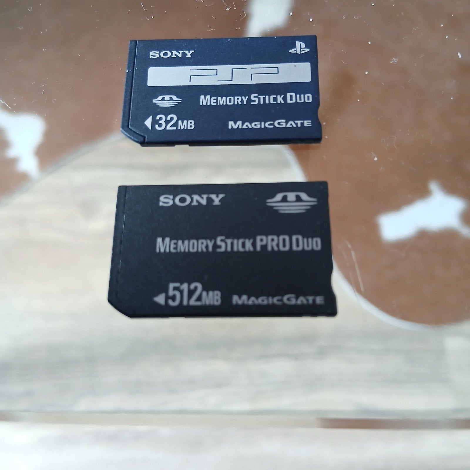 Sony Memory Stick PRO Duo Geheugenkaarten (32MB & 512MB), Gebruikt, Memory stick, Sony, Fotocamera
