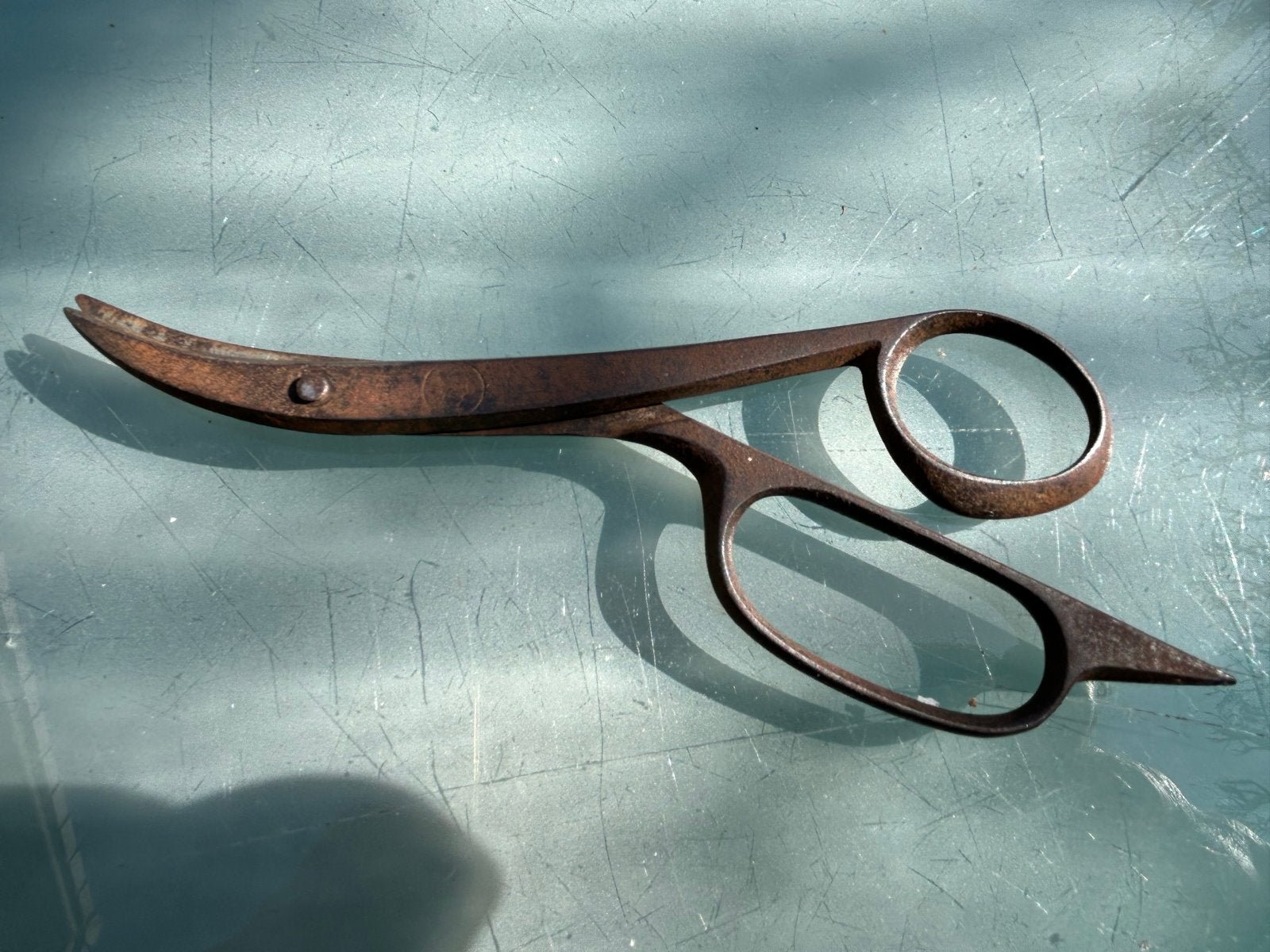 Antieke kleermakersschaar - Vintage schaar, Ophalen of Verzenden
