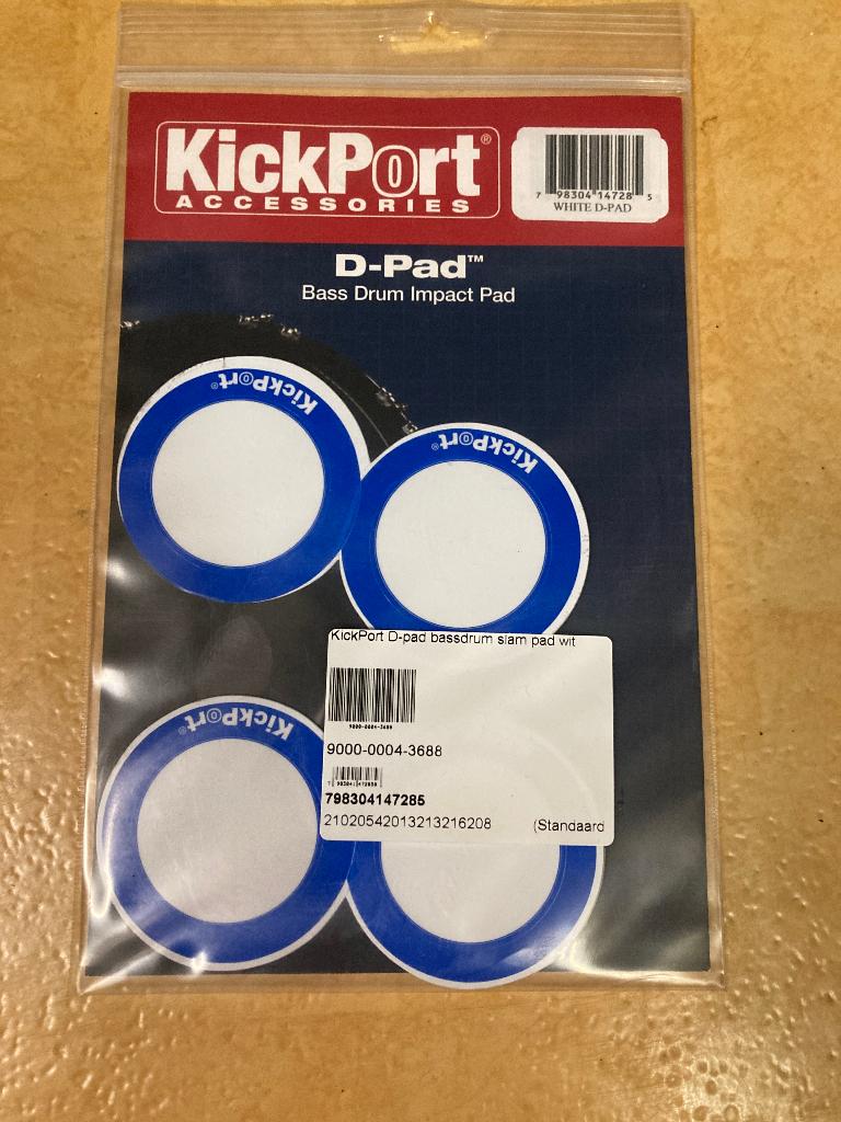 2 bass drum slam pad stickers van Kickport D-pad, Ophalen of Verzenden, Nieuw, Drums of Percussie