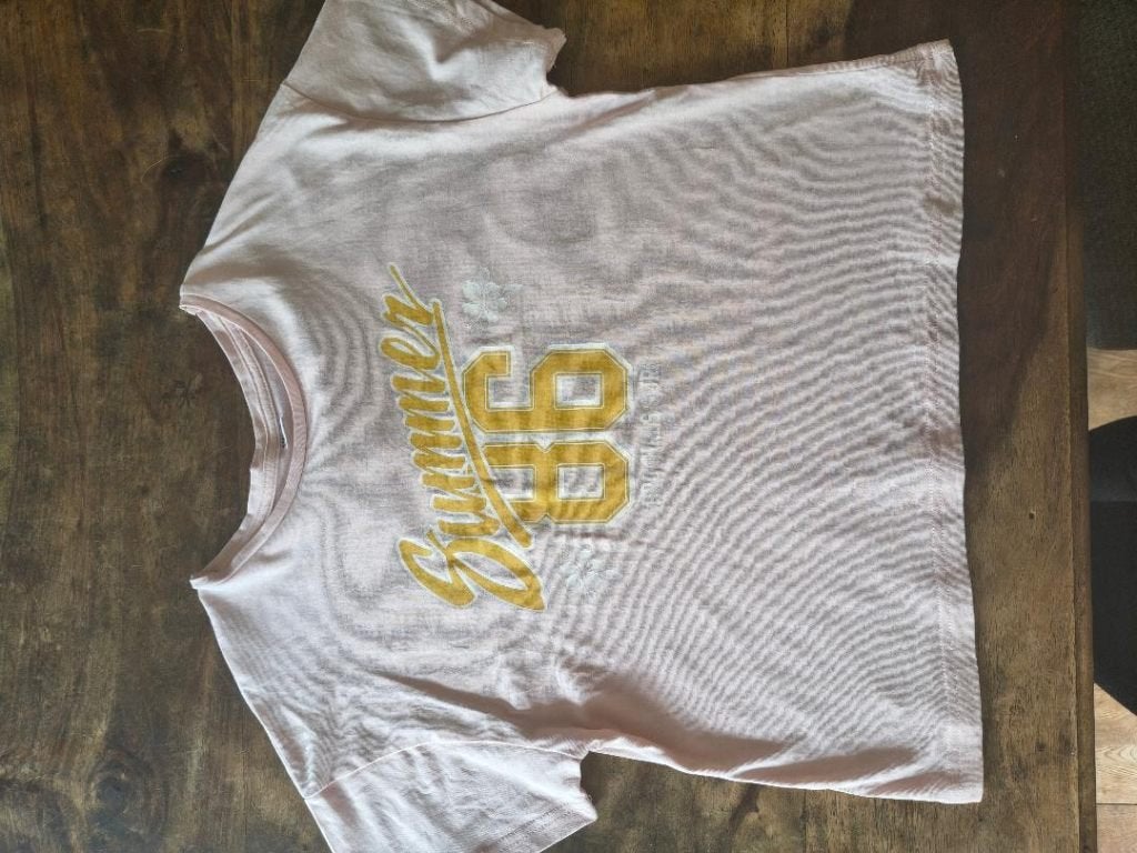 Meisjes T-shirt, Kinderen en Baby's, Kinderkleding | Maat 152, Meisje, Ophalen of Verzenden, Zo goed als nieuw, Shirt of Longsleeve