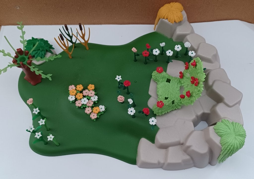 playmobil bloementuin, Ophalen of Verzenden, Gebruikt, Complete set