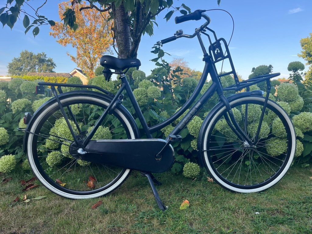 Cortina U4 transportfiets, Nexus 3 versnellingen, Terugtraprem, Versnellingen, 56 cm of meer, Zo goed als nieuw