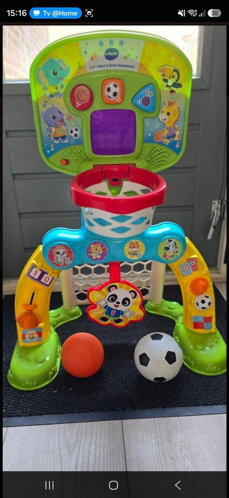 VTech 3-in-1 Sport & Scoor Speelplaats, Kinderen en Baby's, Ophalen of Verzenden, Gebruikt, 6 maanden tot 2 jaar