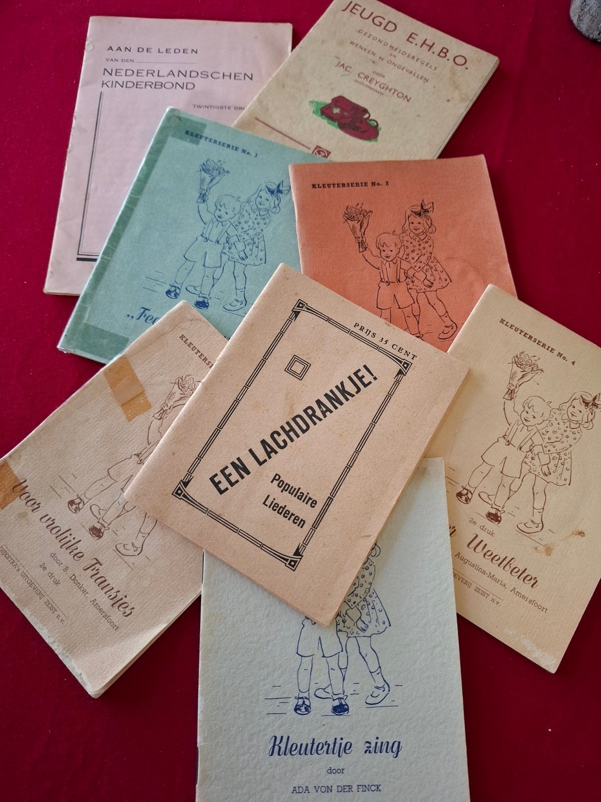 Oude kinderboekjes. O.a. jeugd EHBO., Ophalen of Verzenden