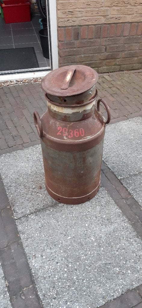 oude melkbus, Ophalen, Gebruikt