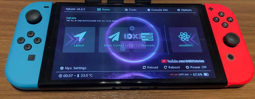 Nintendo Switch Oled met 256GB SD-kaart (lees advertentie), Switch OLED, Gebruikt, Ophalen of Verzenden, Met harde schijf