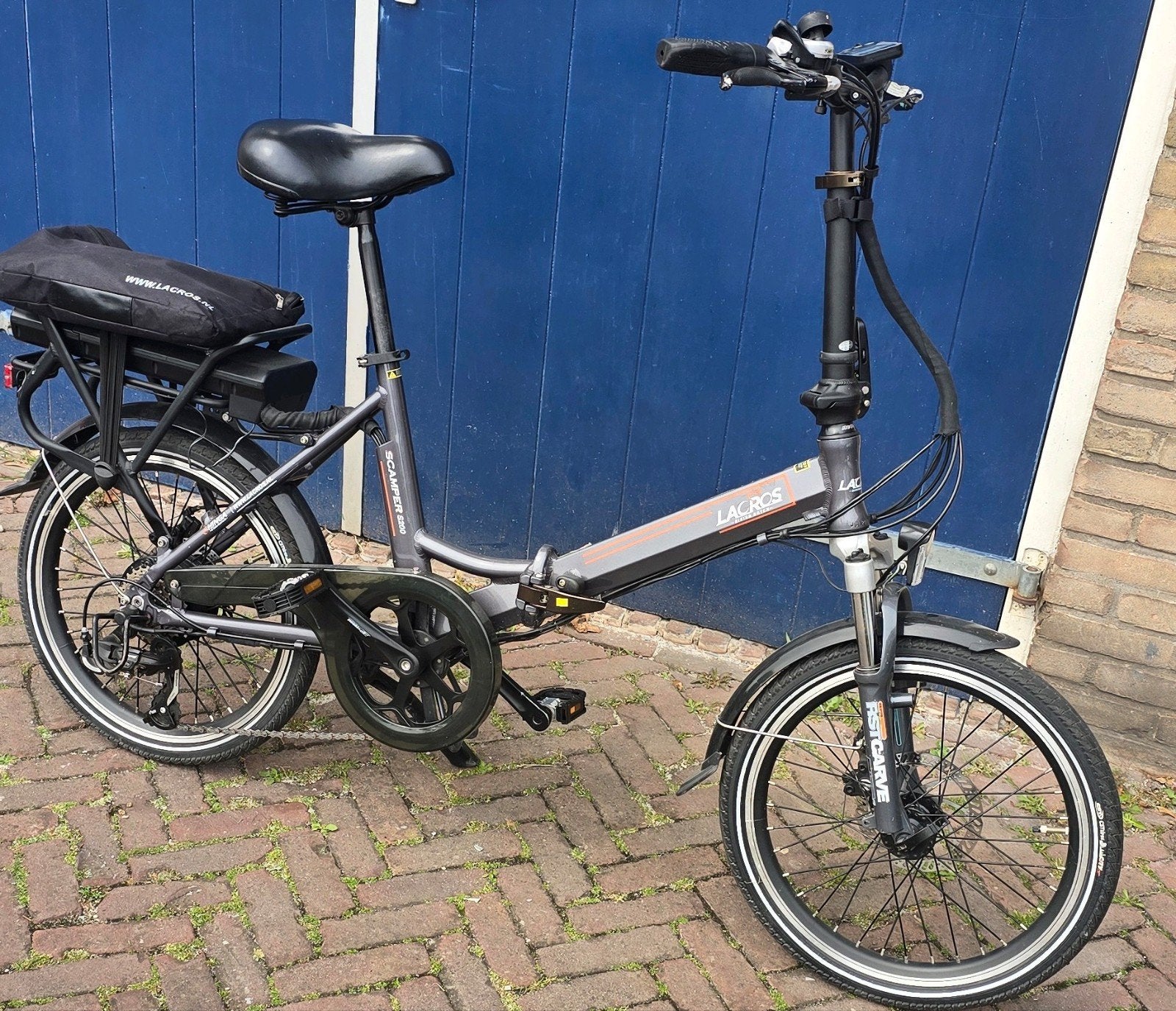 Lacros S200 elektrische vouwfiets, Fietsen en Brommers, Fietsen | Vouwfietsen, Ophalen of Verzenden, Makfiets, Makfiets@gmail.com