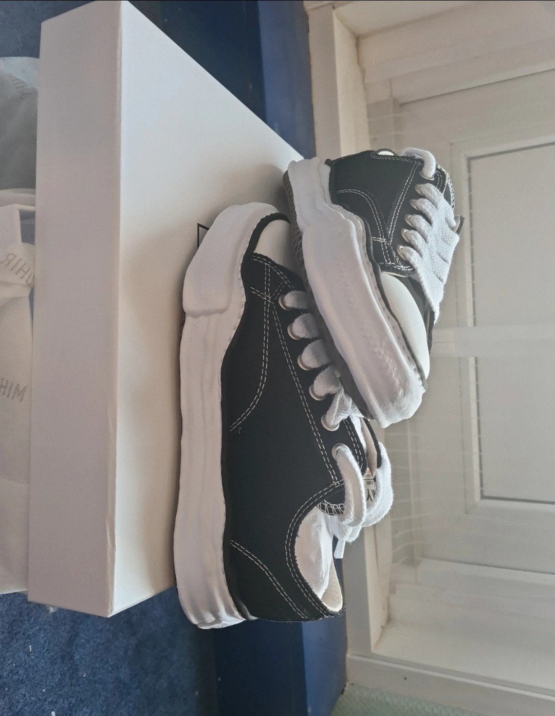 Maison Mihara Yasuhiro Sneakers - Zwart/Wit, Kleding | Dames, Schoenen, Verzenden