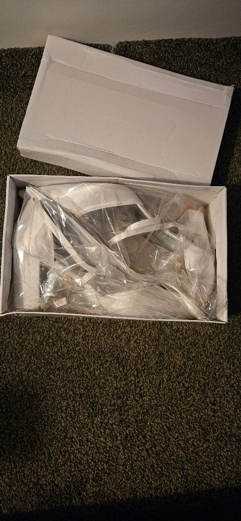 Bruidschoenen kleur ivoor maat 41, Pumps, Wit, Nieuw, Ophalen of Verzenden