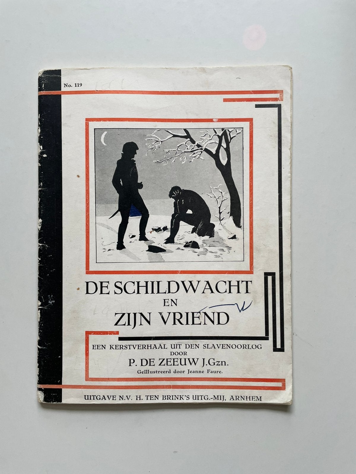 De schildwacht en zijn vriend - P. de Zeeuw J.Gzn., Ophalen, P.de Zeeuw J.Gzn.