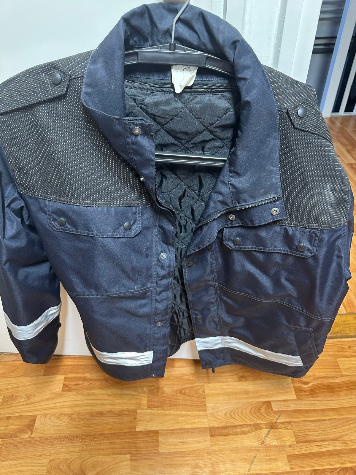 Winterjas blauw/zwart 4XL - Waterdicht & Winddicht, Ophalen of Verzenden, Nieuw, Overige maten, Blauw
