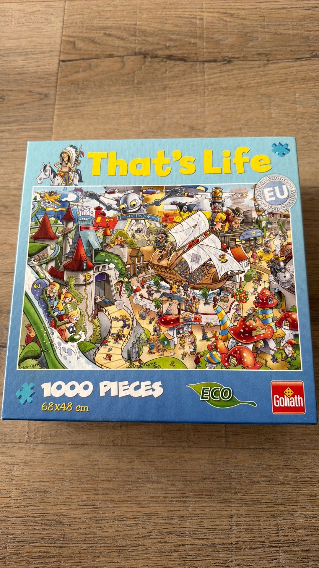 That’s life puzzel, Ophalen of Verzenden, 500 t/m 1500 stukjes, Gebruikt, Legpuzzel