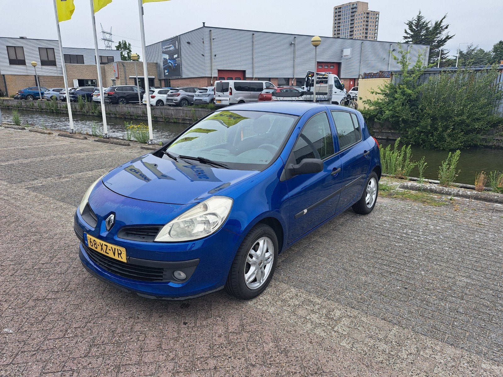 Renault Clio 1.2 TCE 5-DRS 2007. Rijdt heerlijk!, Auto's, Voorwielaandrijving, 535 kg, 4 cilinders, Blauw