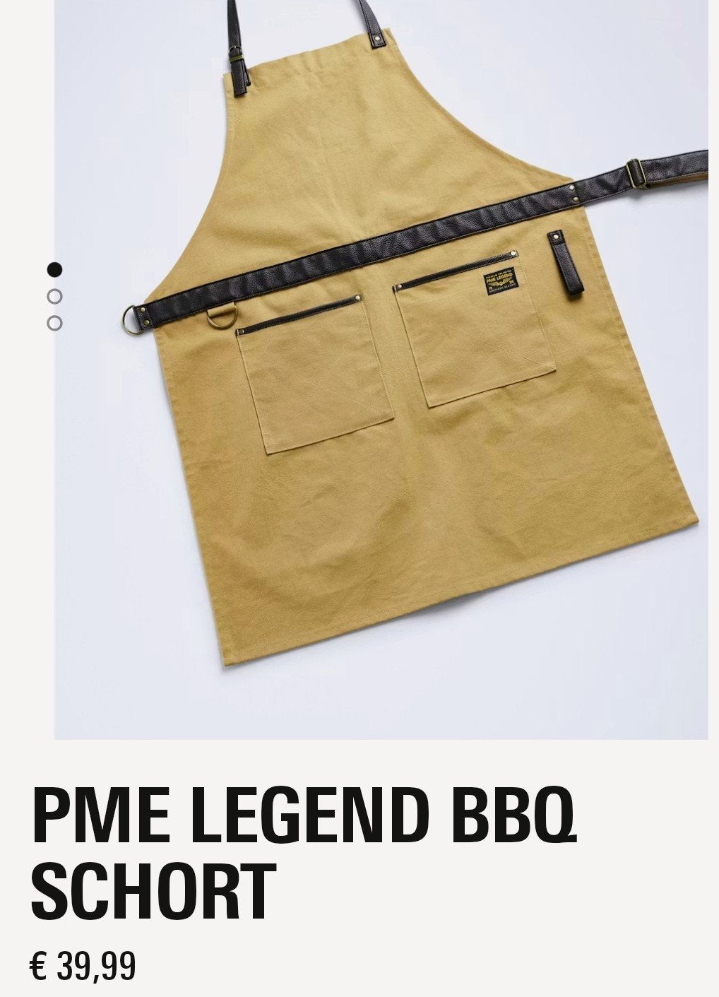 BBQ schort PME, Tuin en Terras, Barbecue-accessoires, Ophalen of Verzenden, Nieuw