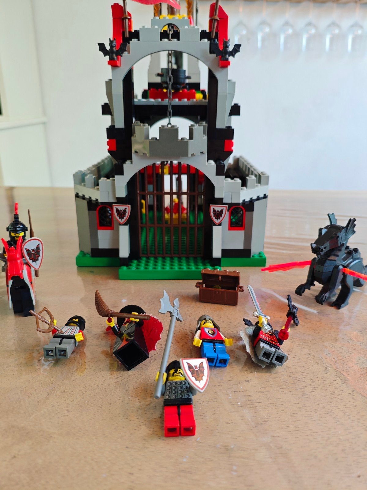 Lego 6097 Night Lords Castle compleet met instructies, Lego, Ophalen of Verzenden, Castle, Complete set