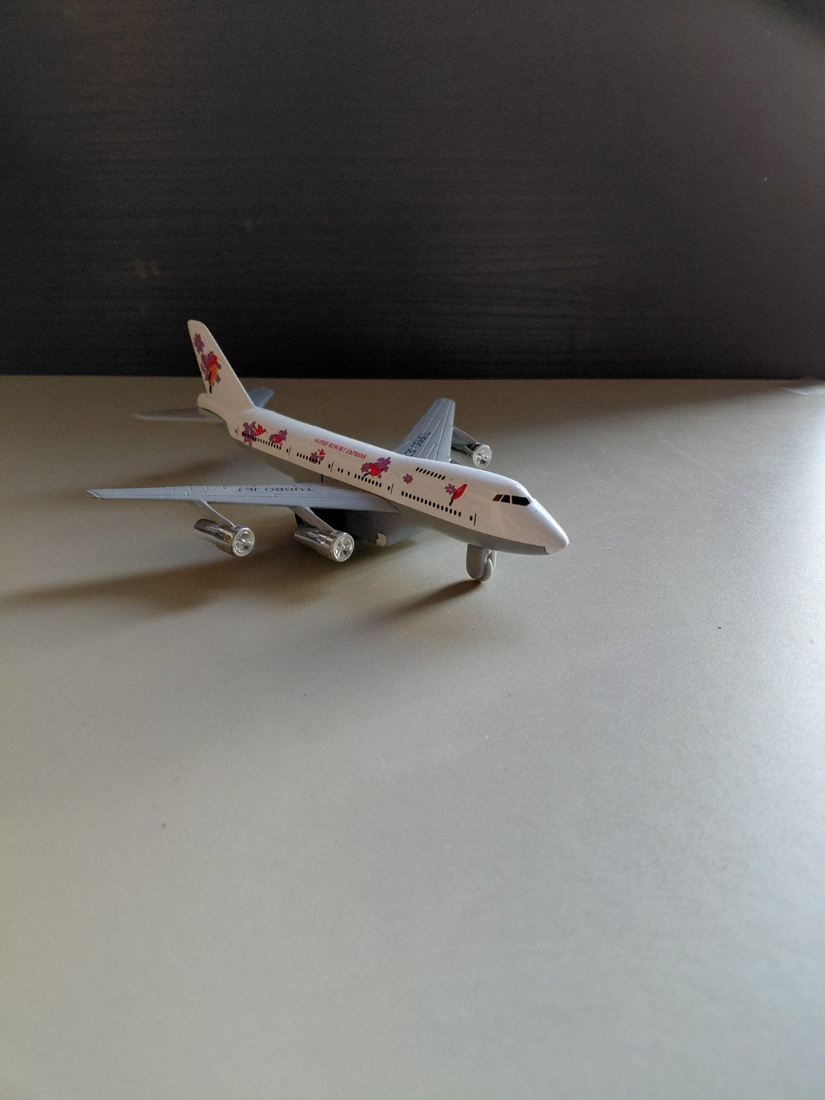 Boeing 747 modelvliegtuig - Zo goed als nieuw, Overige merken, Ophalen of Verzenden, Zo goed als nieuw, Groter dan 1:72