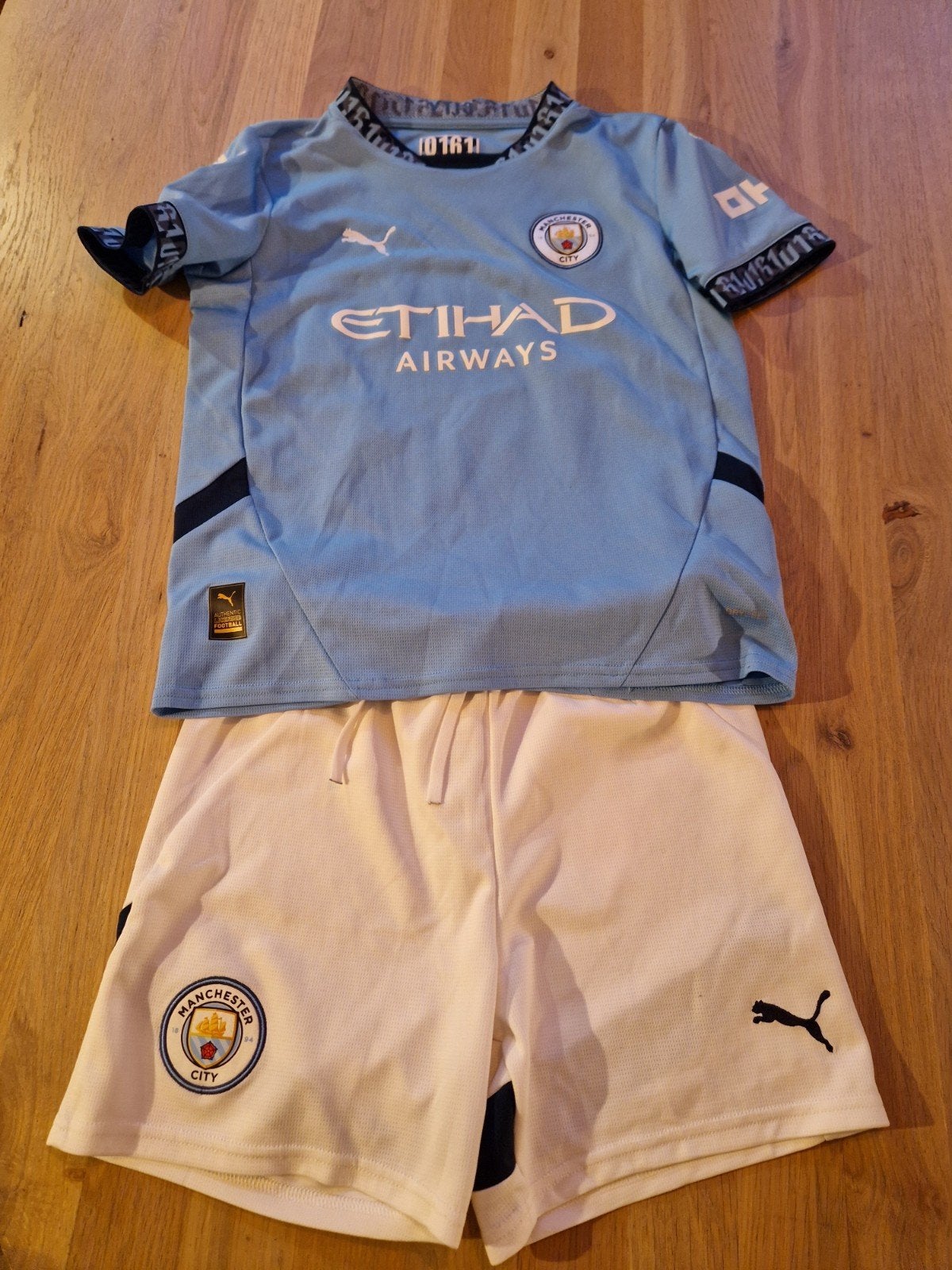 Voetbalpakje Manchester City Foden, Ophalen of Verzenden, Jongen of Meisje