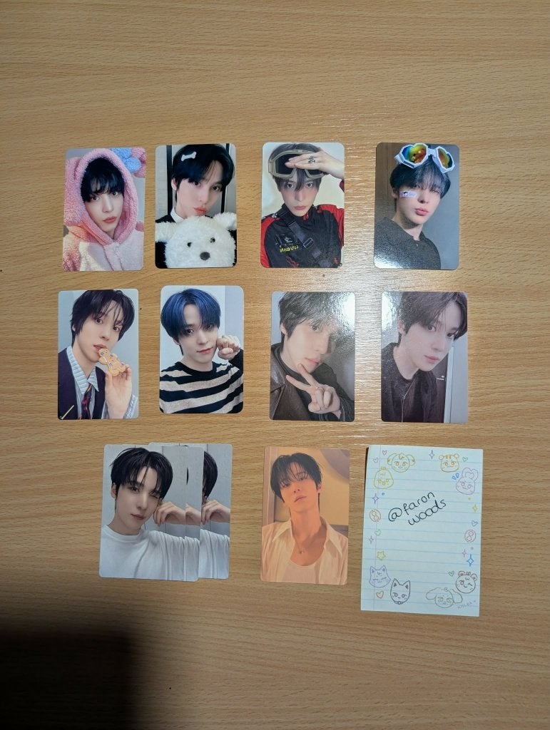 ATEEZ Yunho Photocards, Verzamelen, Verzenden, Nieuw, Foto of Kaart