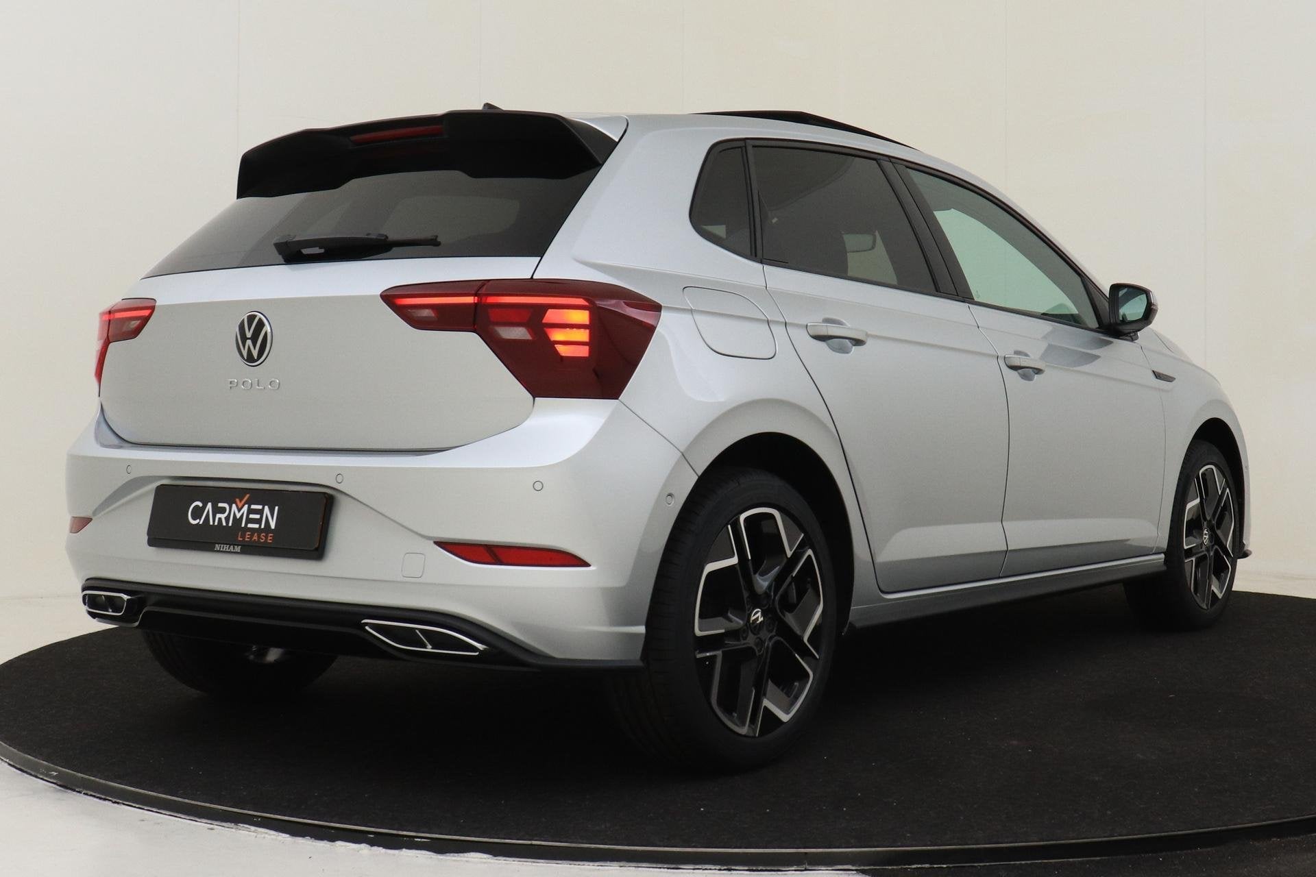 VOLKSWAGEN POLO 1.0 TSI R-LINE EDITION -PANO.DAK|KEYLESS|CAR, Auto's, 12 maanden, Stof, Gebruikt, Euro 6