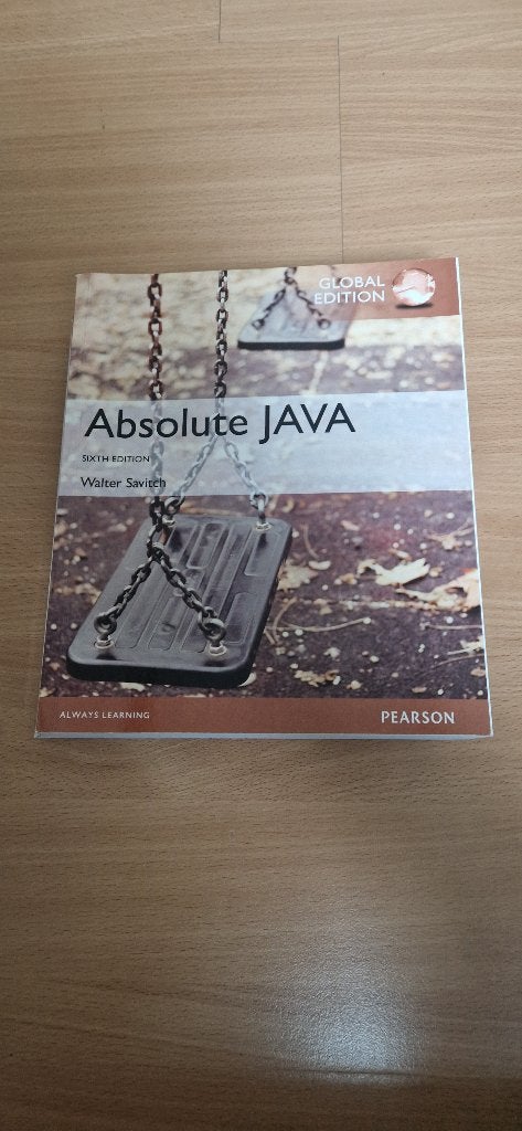Absolute Java 6e PGE, Ophalen of Verzenden, Beta, Zo goed als nieuw, HBO