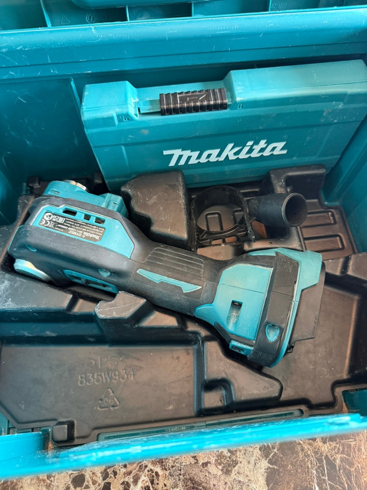 Makita DTM52ZJX2 multitool 3x gebruikt!, Doe-het-zelf en Verbouw, Ophalen of Verzenden, Zo goed als nieuw