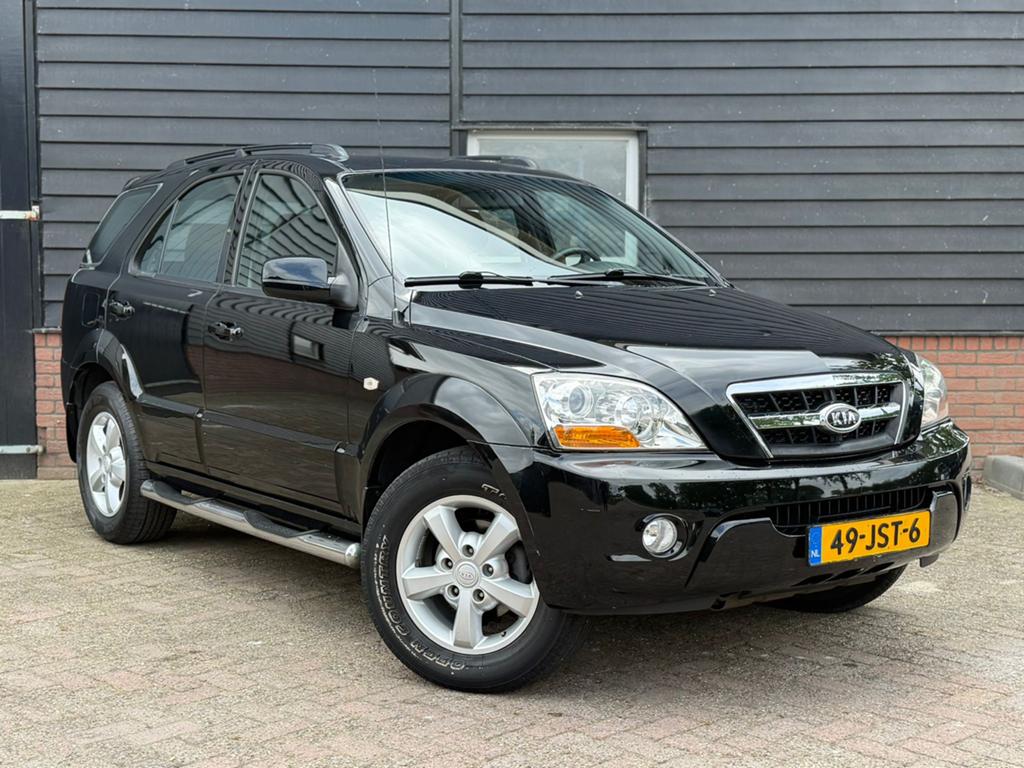 Kia Sorento 3.3 V6 AUT 2009 Zwart Comfort 4x4 Automaat!!Nap!, Auto's, Kia, Automaat, Stof, 1886 kg, Zwart