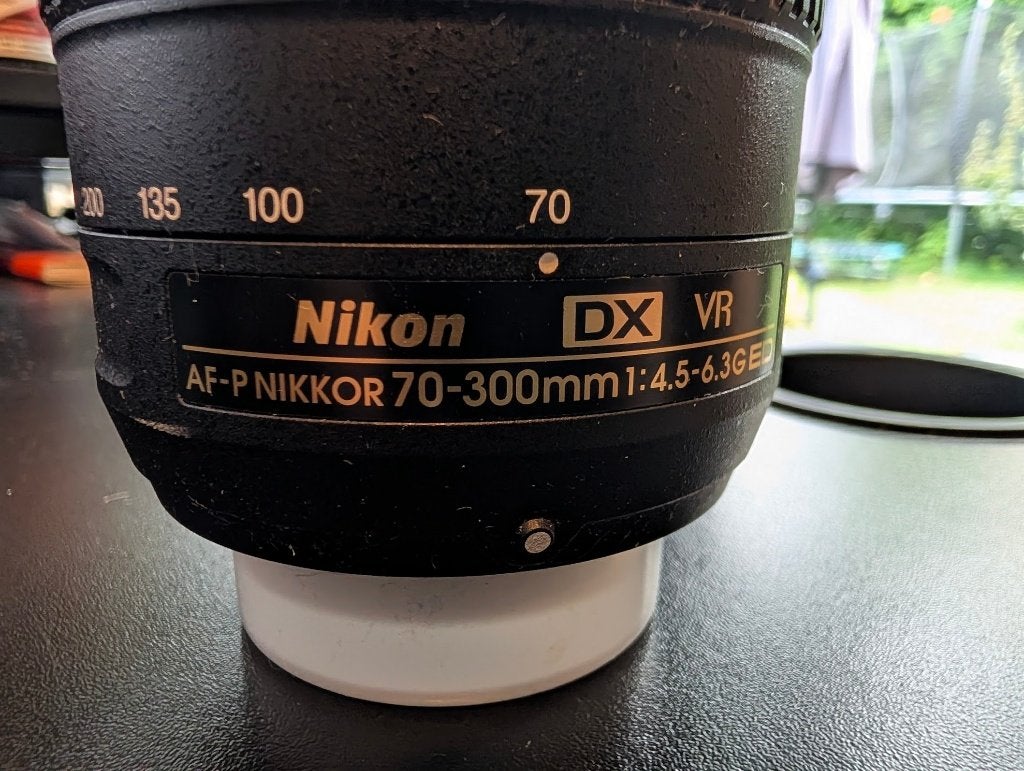 Te koop: AF‑P DX NIKKOR 70‑300mm f/4.5‑6.3G ED, Audio, Tv en Foto, Fotografie | Lenzen en Objectieven, Gebruikt, Nikon, Nikon F-mount