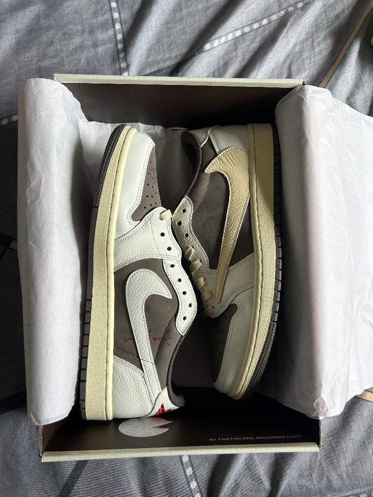 Nike Travis Scott 1 low - Reverse Mocha, Bruin, Nike, Nieuw, Ophalen of Verzenden