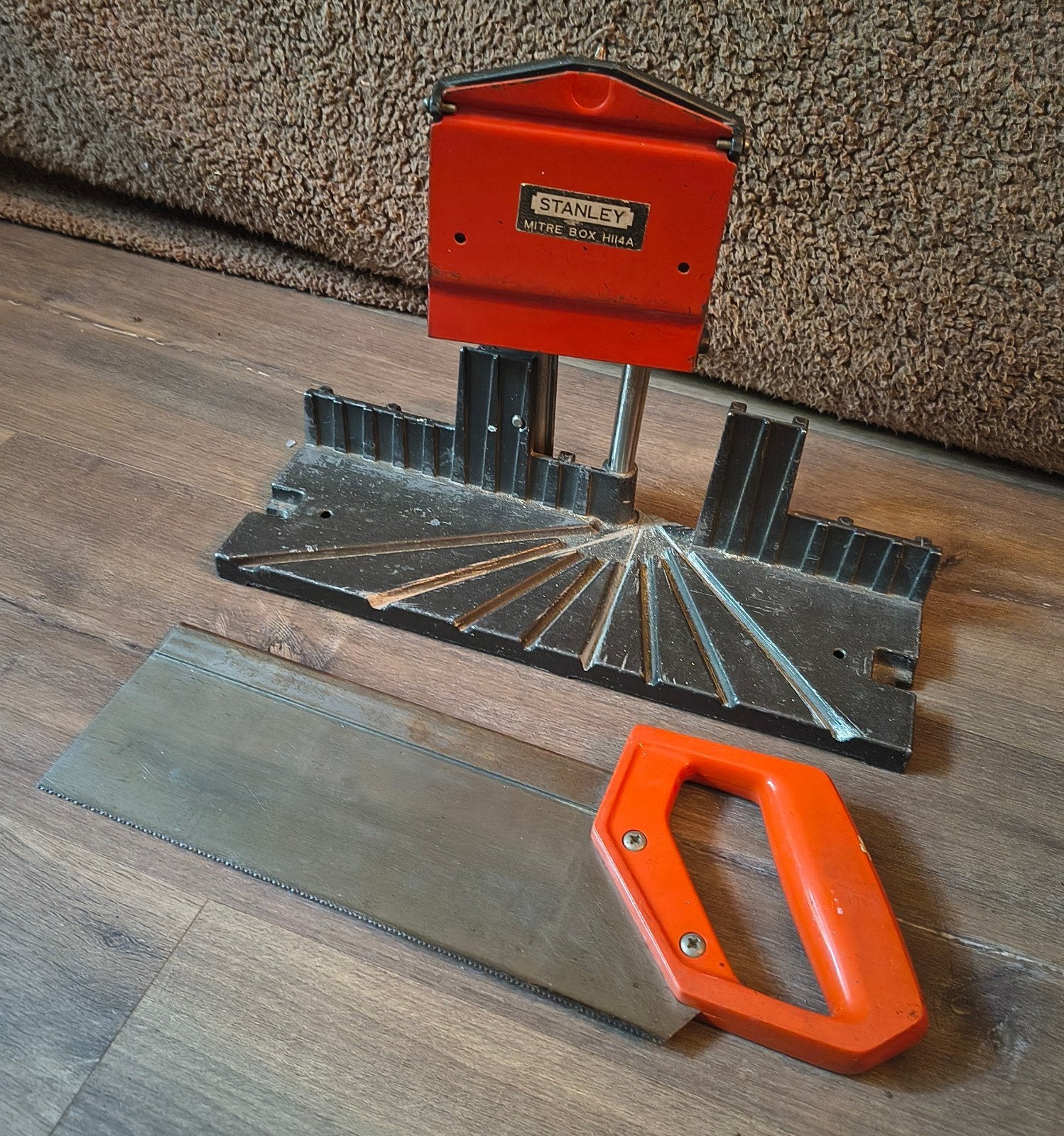 Stanley Handyman Verstekbak + Kapzaag Sandvik, Ophalen