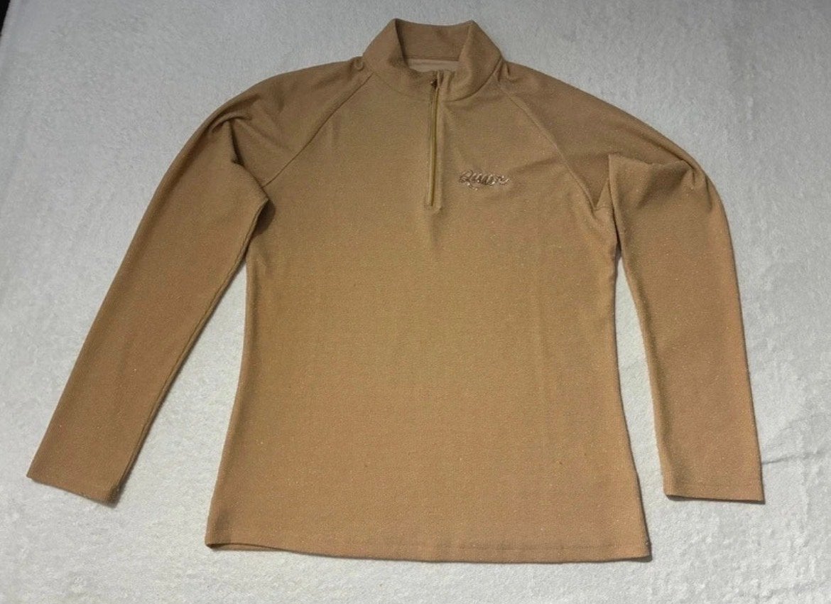 QUUR Sporttop Dames Maat L - Zo goed als nieuw, Beige, Maat 42/44 (L), Ophalen of Verzenden, Fitness of Aerobics