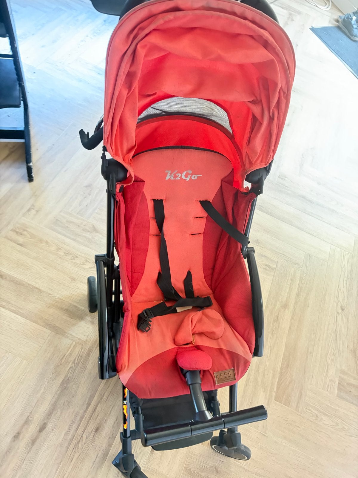 Kees K2Go Kinderwagen - Compact en Lichtgewicht, Ophalen, Gebruikt, Kinderwagen, Overige merken
