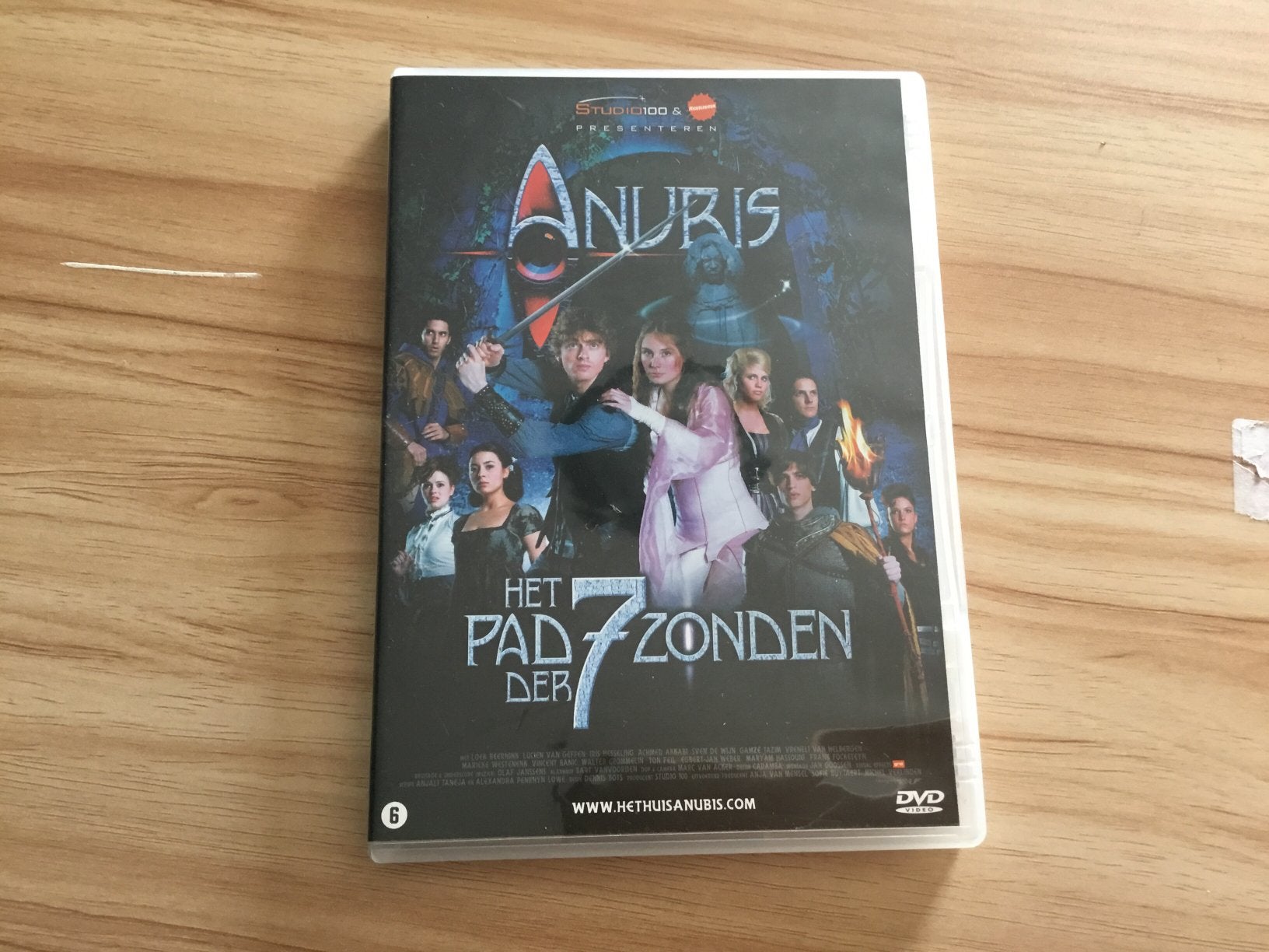 Dvd anubis, Ophalen of Verzenden, Zo goed als nieuw