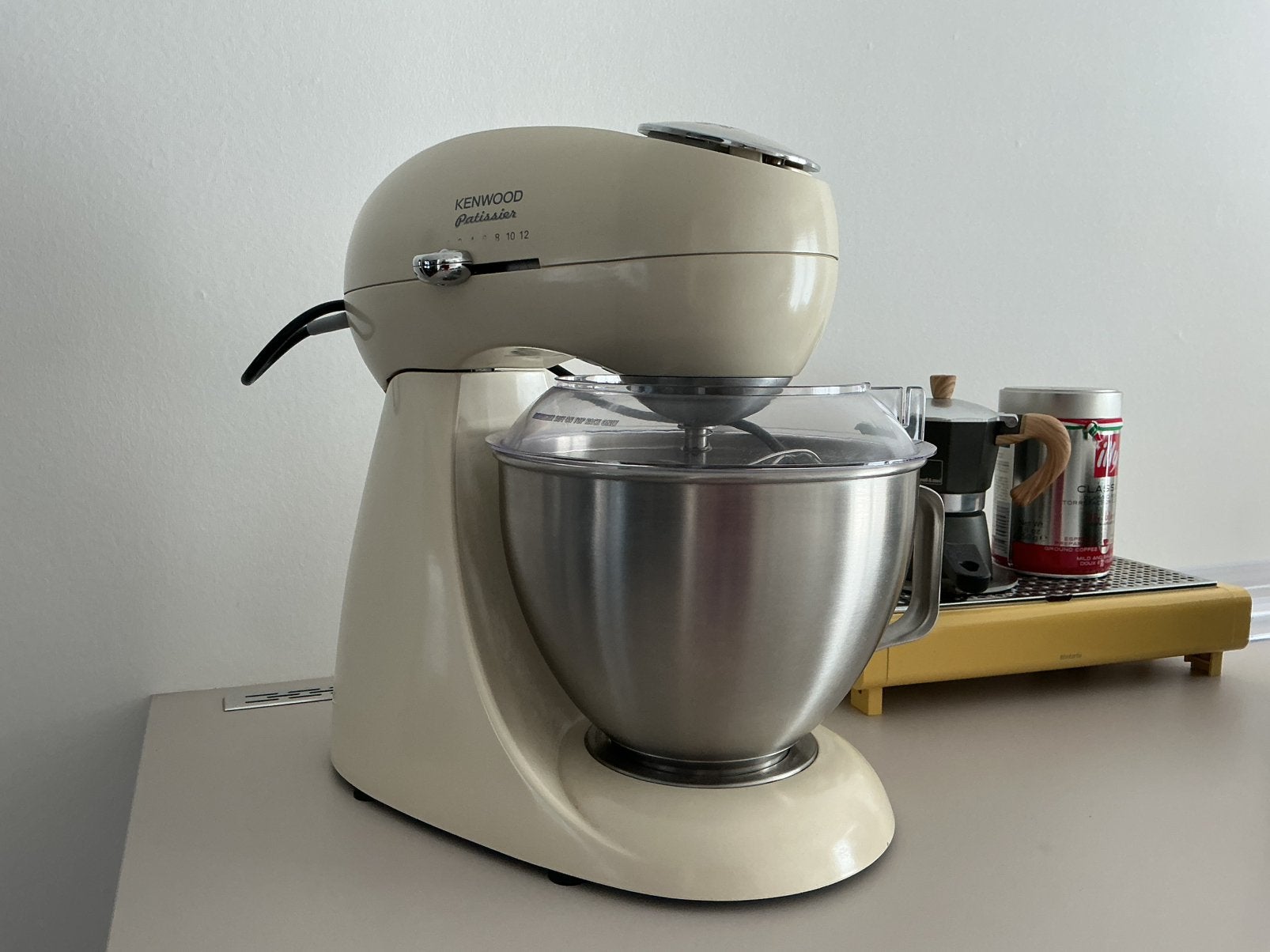 Kenwood Patissier MX270 keukenmachine, Ophalen of Verzenden, Zo goed als nieuw, 3 snelheden of meer