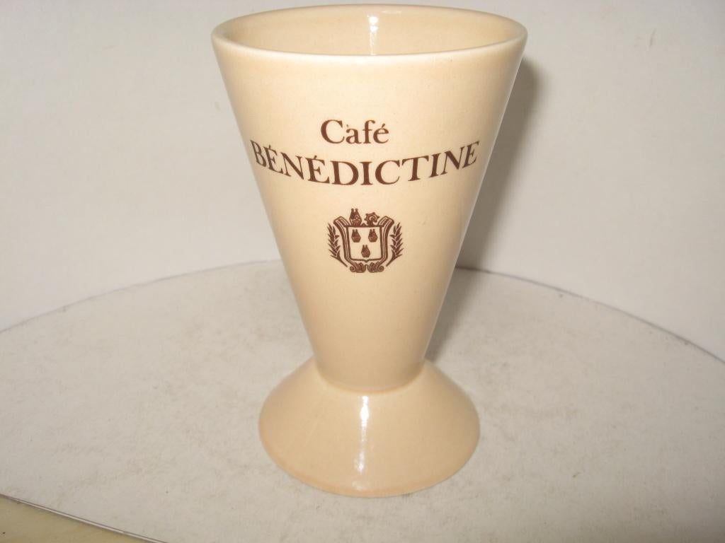Keramisch mok / beker Cafe Benedictine, Ophalen of Verzenden