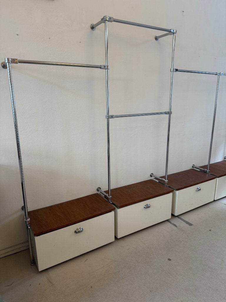 Kledingrek winkelrek wandbevestiging, Ophalen of Verzenden, Gebruikt