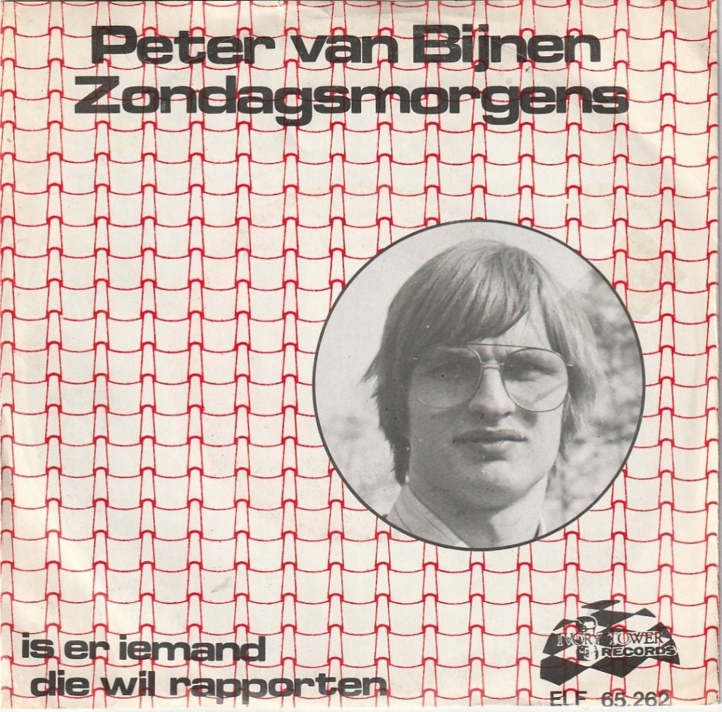 Peter Bijnen - Zondagsmorgens - Is er iemand - Nr  41, Ophalen, Zo goed als nieuw, 7 inch, Levenslied of Smartlap
