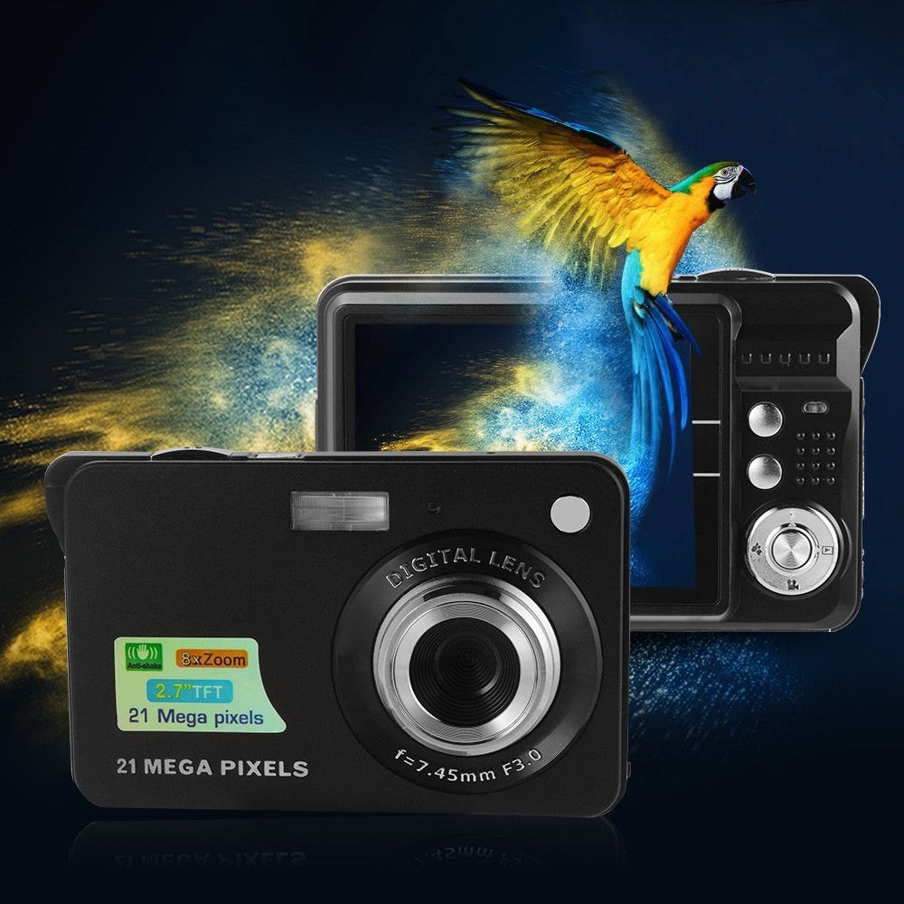 Geavanceerde 21 MP Camera-Camcorder Antishake 8x Zoom, Overige merken, 20x of meer, Nieuw, Ophalen of Verzenden
