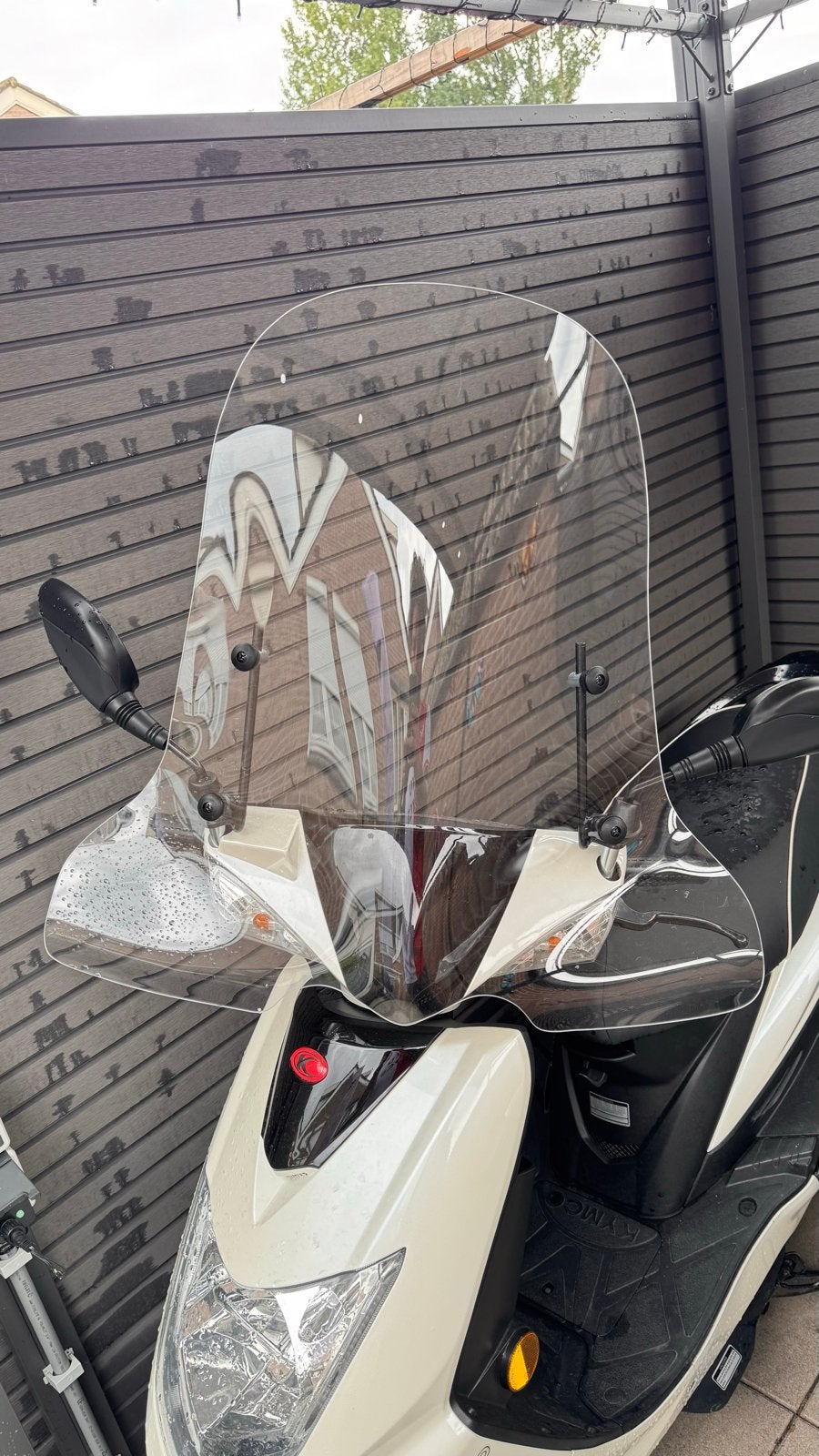 Windscherm Kymco VP50 - 70cm Helder (zonder bevestiging), Fietsen en Brommers, Brommeronderdelen | Scooters, Ophalen of Verzenden