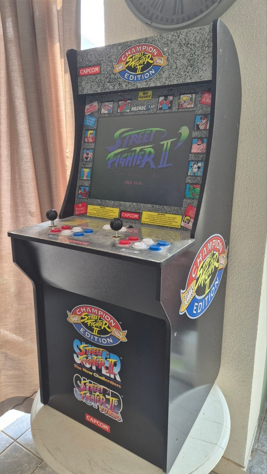 Arcade1Up Street Fighter II Champion Edition Arcade, Ophalen, Overige merken, Zo goed als nieuw