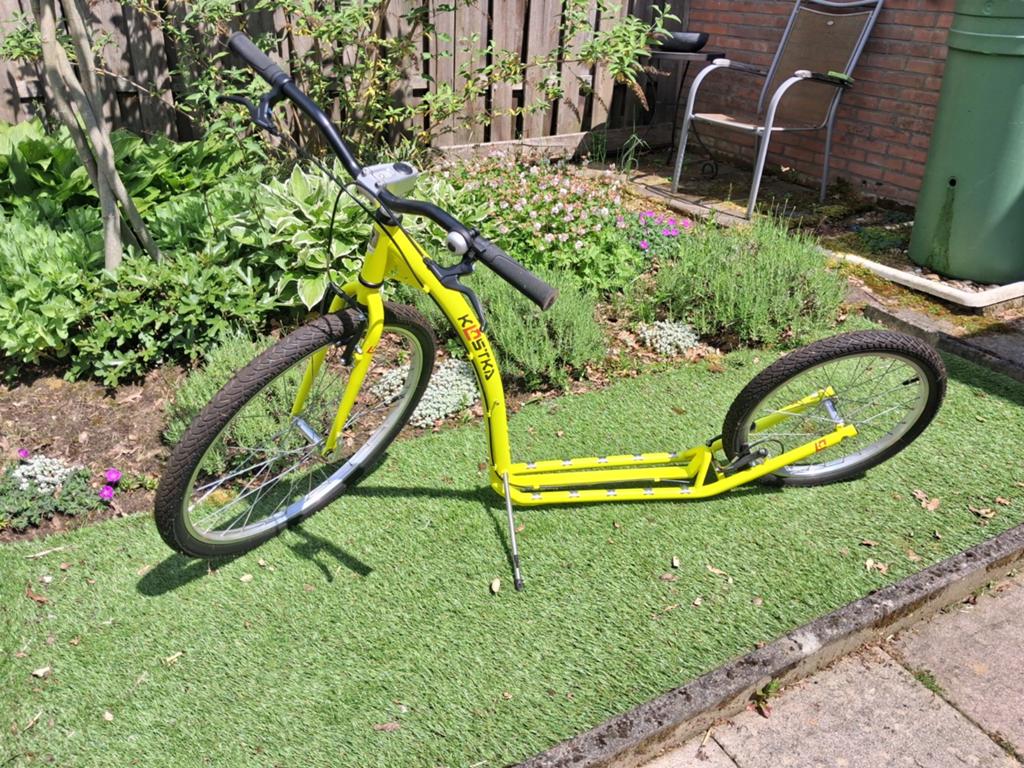 Kostka Kickbike Step - Zo goed als nieuw, Fietsen en Brommers, Steps, Ophalen of Verzenden, Zo goed als nieuw, Kickbike, Kostka