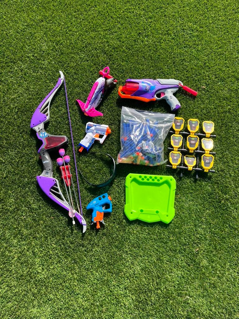 Rebelle en Nerf pistolen, Ophalen, Zo goed als nieuw