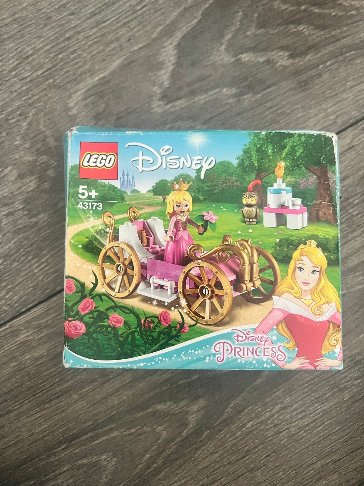LEGO Disney Princess Aurora's Koninklijke Koets 43173, Lego, Ophalen of Verzenden, Zo goed als nieuw, Compleet