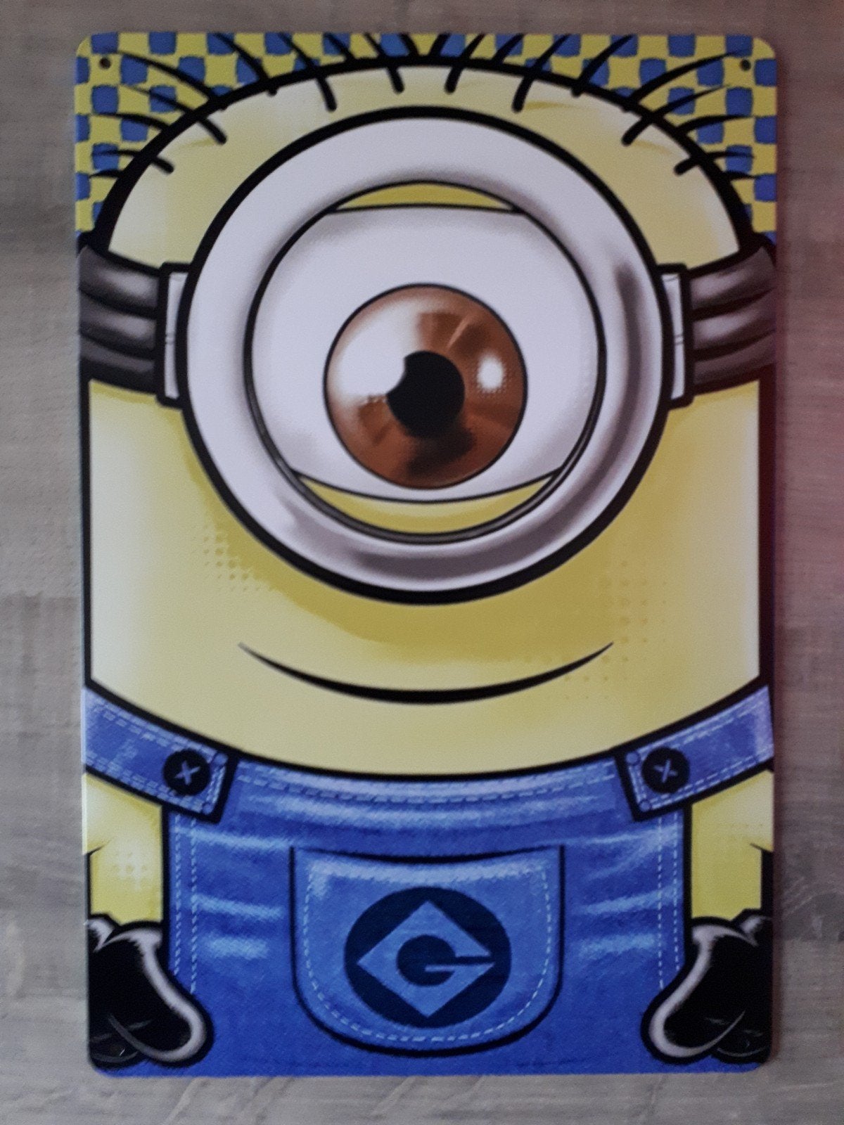 Minions 20x30 cm Metalen Reclamebord, Verzenden, Nieuw, Reclamebord