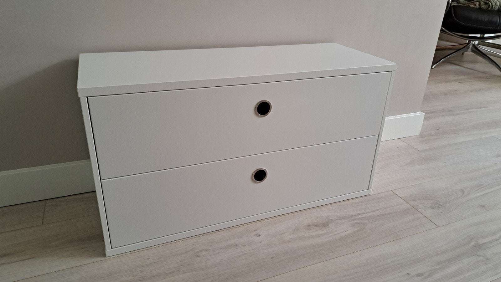 String ladekast wit 78x30cm (nieuw), Ophalen, Overige materialen, 1 of 2 laden, Nieuw