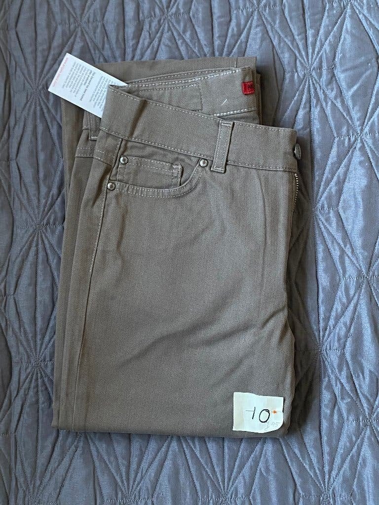 J45/10 Nieuw: Angels Dolly mt 36=S/L32 broek jeans bruin, Kleding | Dames, Overige kleuren, Nieuw, Ophalen of Verzenden, W28 - W29 (confectie 36)