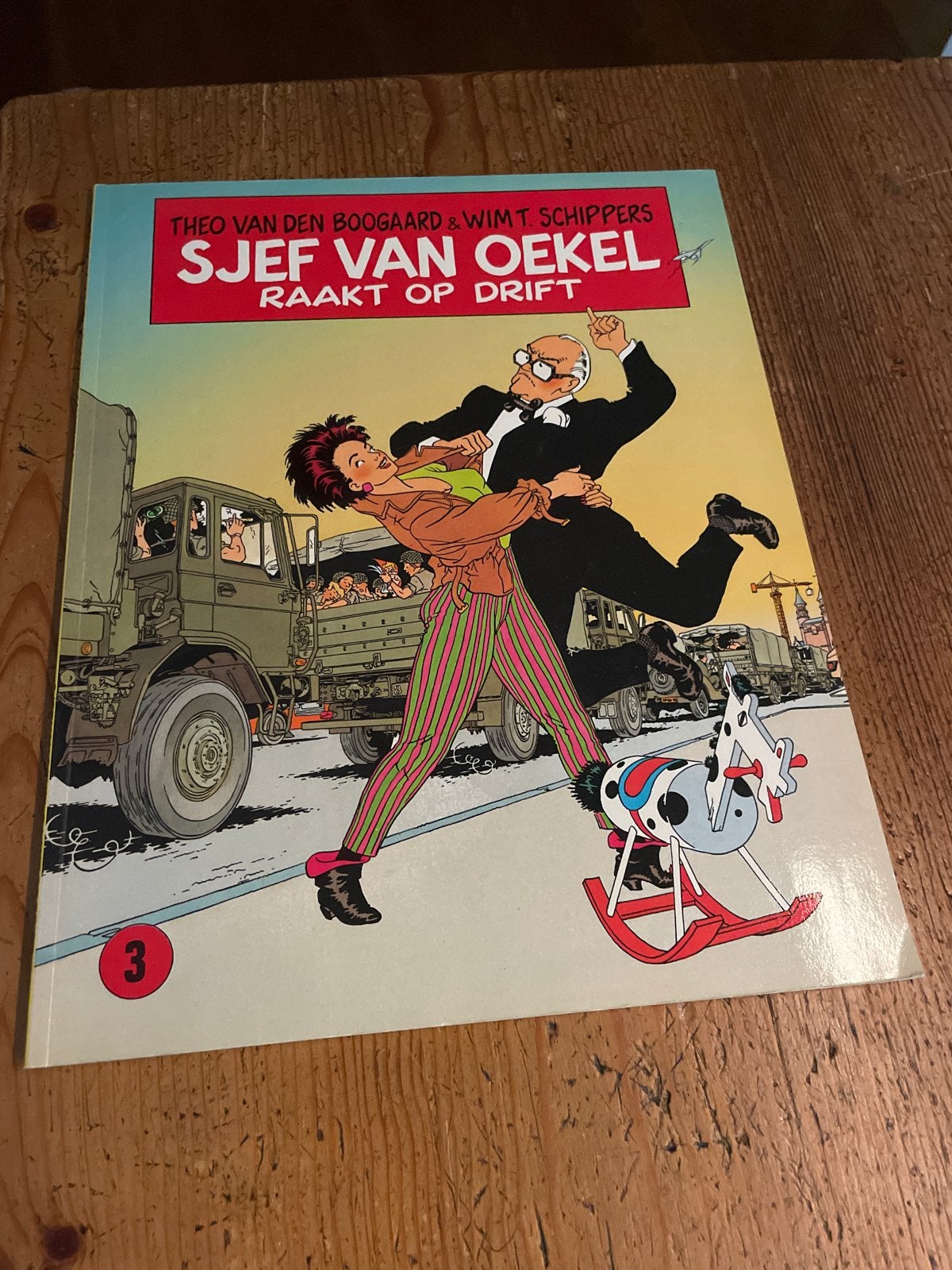 Sjef van Oekel raakt op drift - Stripboek, Eén stripboek, Ophalen of Verzenden, Zo goed als nieuw