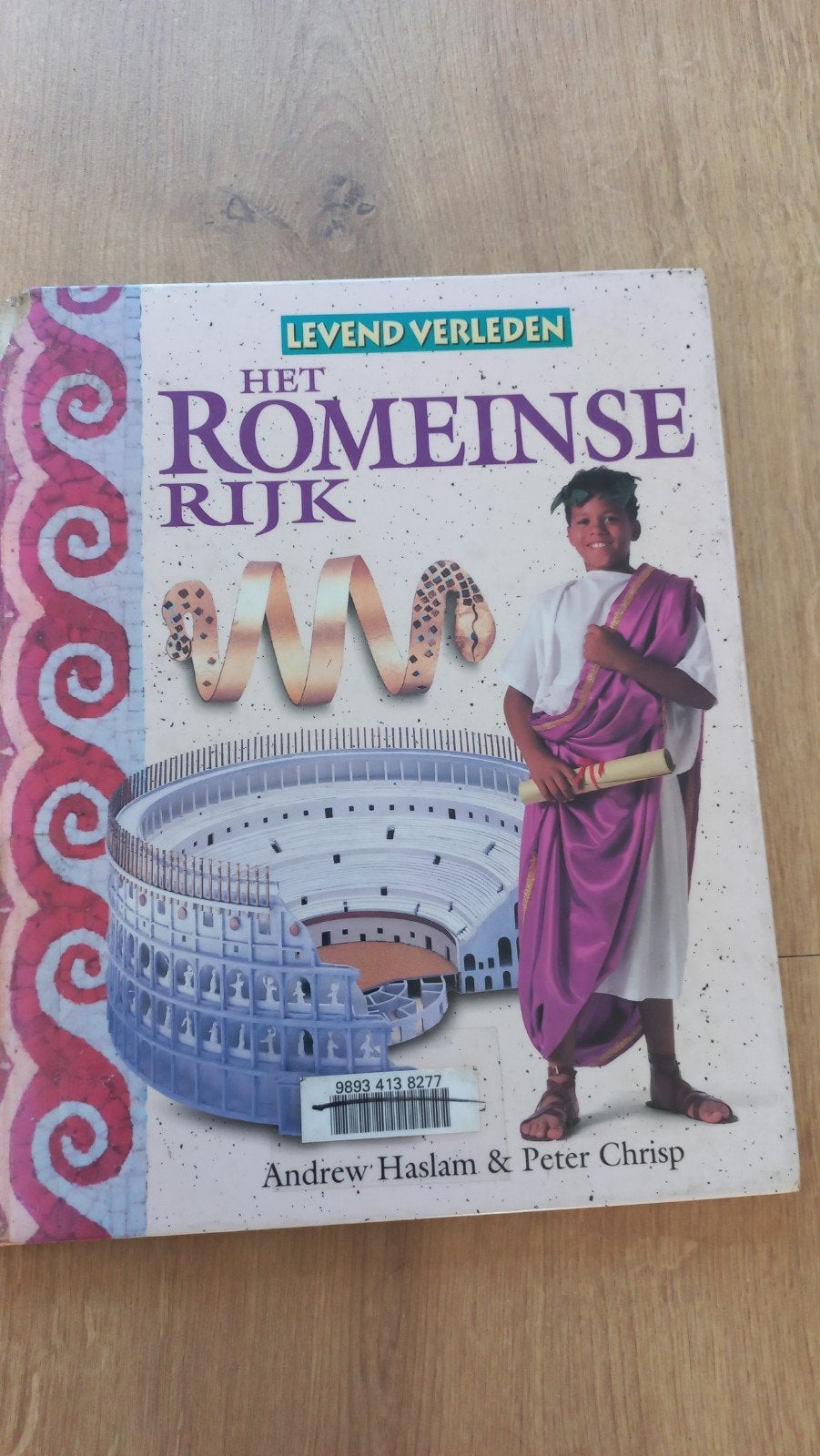 kinderboek - Het Romeinse rijk, Ophalen, Non-fictie, Zo goed als nieuw, P. Chrisp; A. Haslam