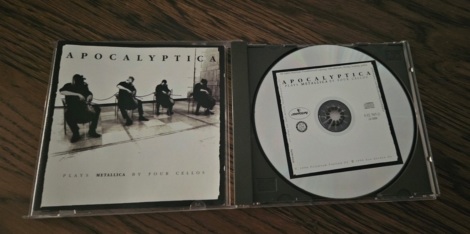 Apocalyptica - Plays Metallica by Four Cellos CD, Cd's en Dvd's, Ophalen of Verzenden, Zo goed als nieuw
