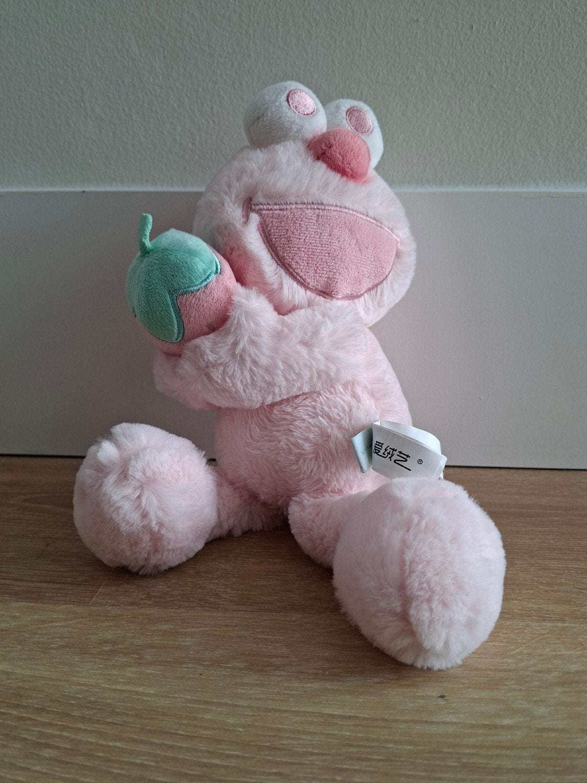 Roze Elmo knuffel van Sesamstraat, 30 cm, Overige merken, Overige karakters, Overige typen, Ophalen of Verzenden